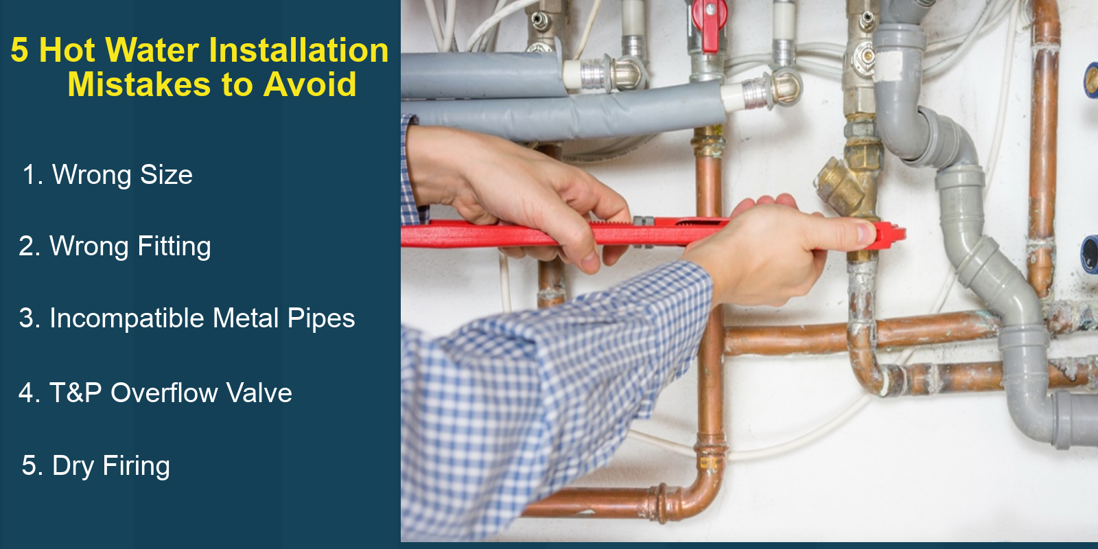 Hot Water Installation Mistakes