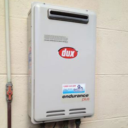 Dux gas heater