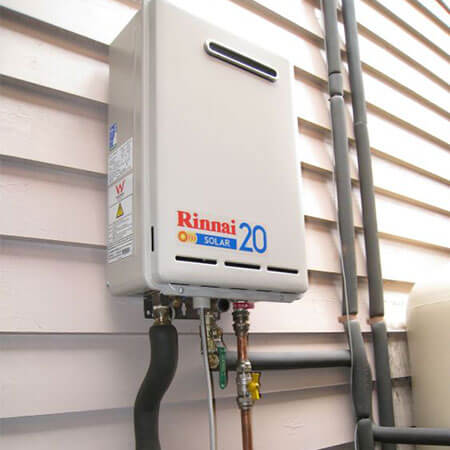 Rinnai gas heater