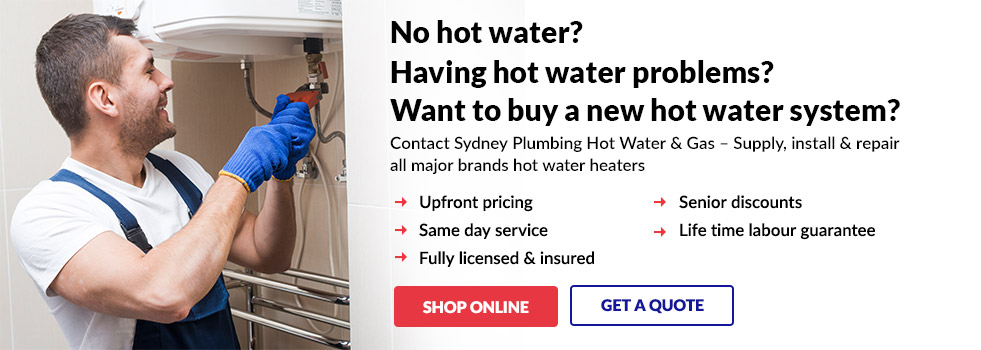 Hot water heater shop